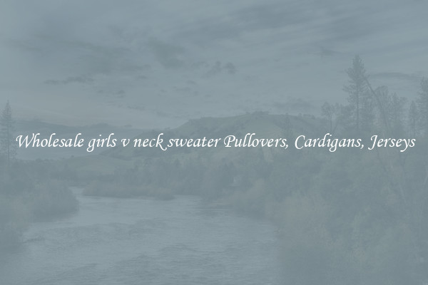Wholesale girls v neck sweater Pullovers, Cardigans, Jerseys