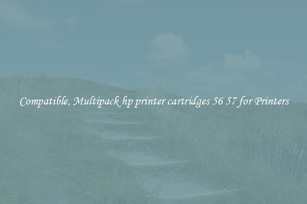 Compatible, Multipack hp printer cartridges 56 57 for Printers