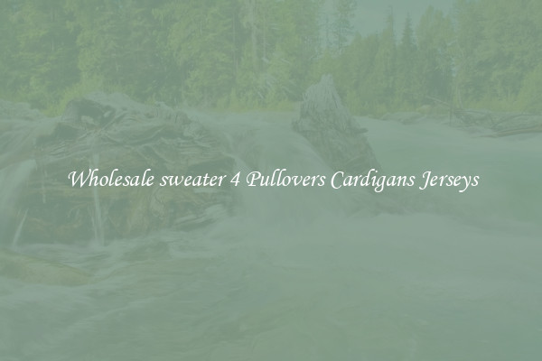 Wholesale sweater 4 Pullovers Cardigans Jerseys