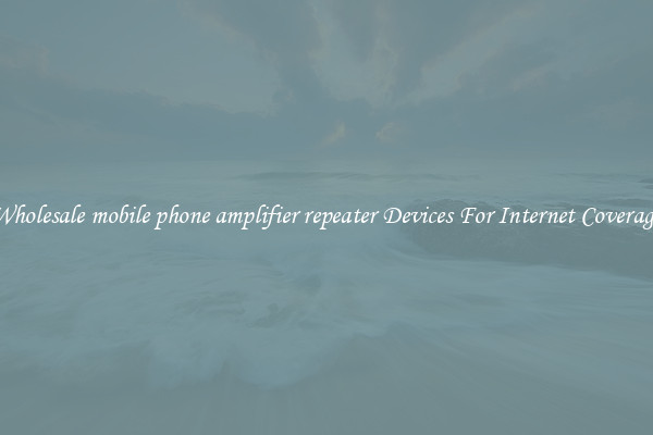 Wholesale mobile phone amplifier repeater Devices For Internet Coverage